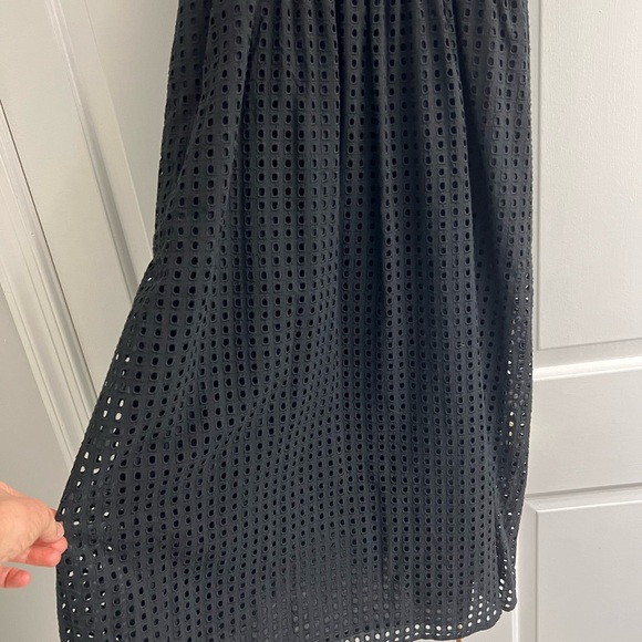 Black summer midi dress - Picture 3 of 6